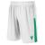 Skara Short WHT/GRN 3XS Teknisk shorts i ECO-tekstil - Unisex 