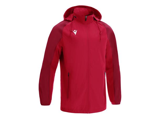 Elbrus Full Zip Rain Jacket RED S Teknisk regnjakke - Unisex 