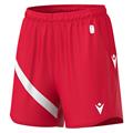 BANSHEE ECO shorts W RED/WHT XS Teknisk kamp og treningsshorts - Dame