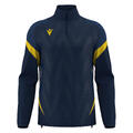 Hollow 1/4 zip NAV/YEL 5XL Treningstopp - Unisex