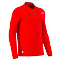Mendez ECO Referee Shirt LS RED M Teknisk dommerdrakt - Unisex