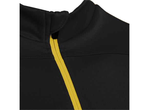 Talent Training 1/4 Zip Top BLK/YEL XS Teknisk treningsgenser  - Unisex 